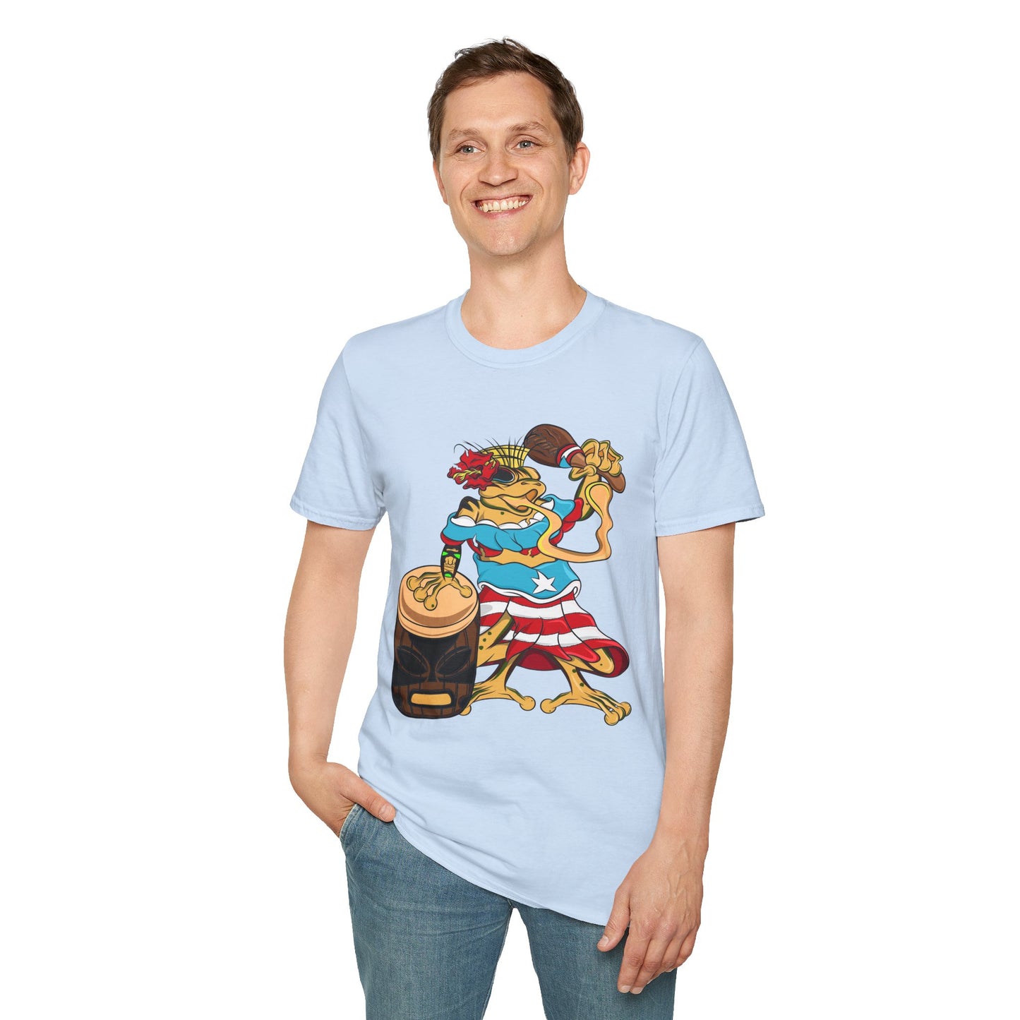 Unisex Graphic Tee Shirt - Puerto Rican Isabela Coqui