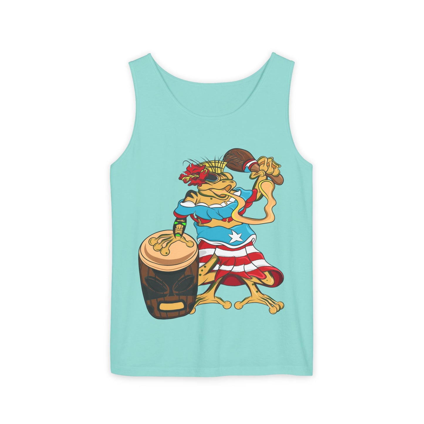 Tank Top - Puerto Rican Isabela Coqui Print