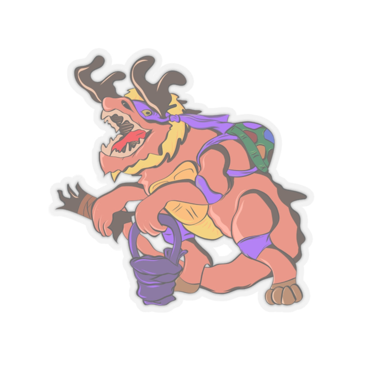Trick or Treat Tarrasque Stickers