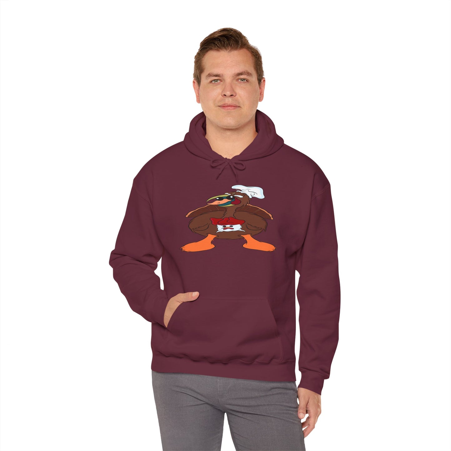 Unisex Hooded Sweatshirt - Ted The TurDucKen