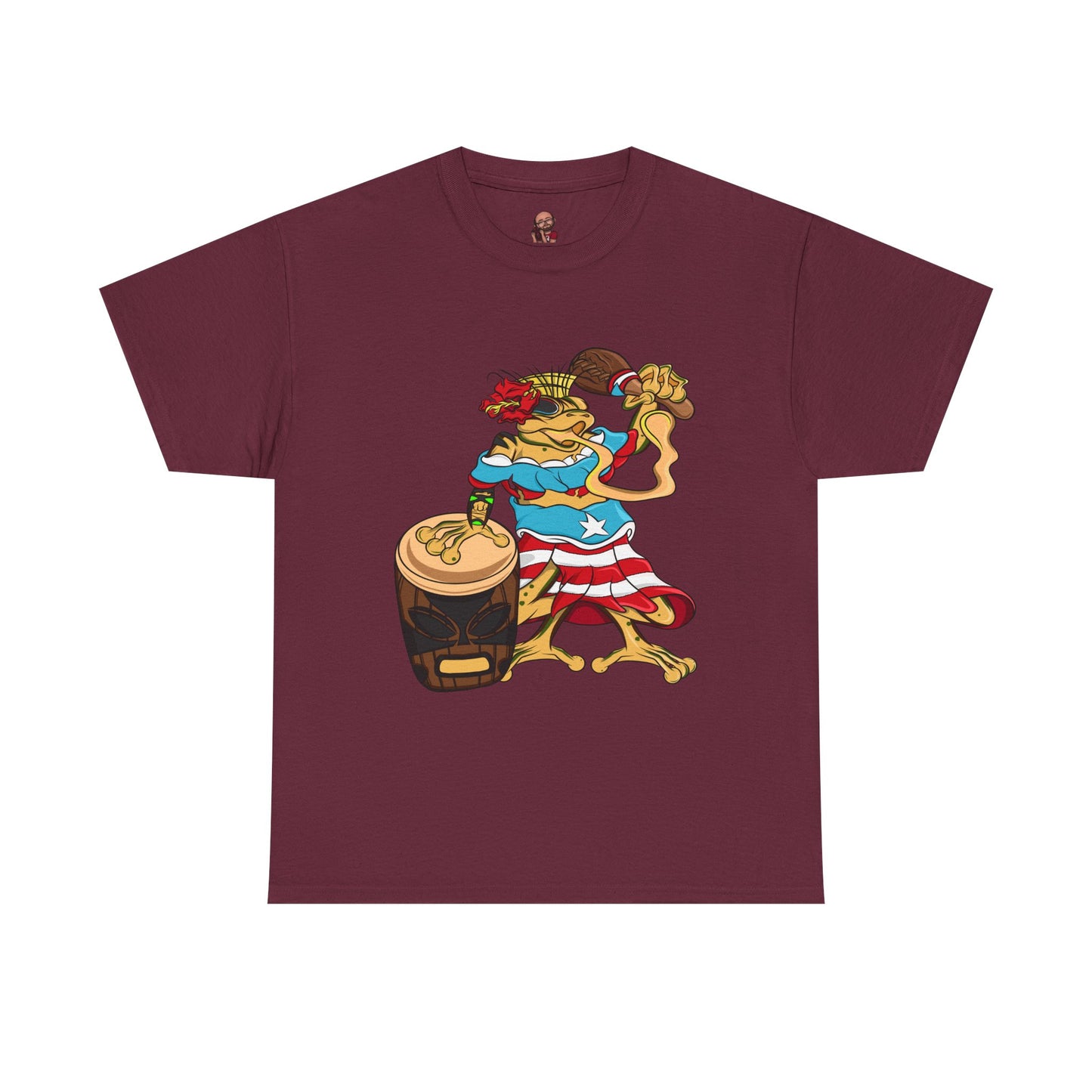 Unisex Heavy Cotton Tee - Puerto Rican Isabela Coqui