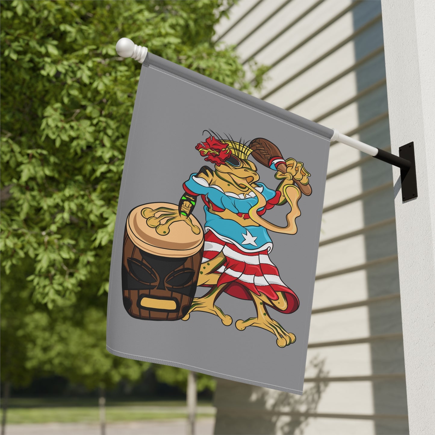 Garden Banner - Puerto Rican Isabela Coqui