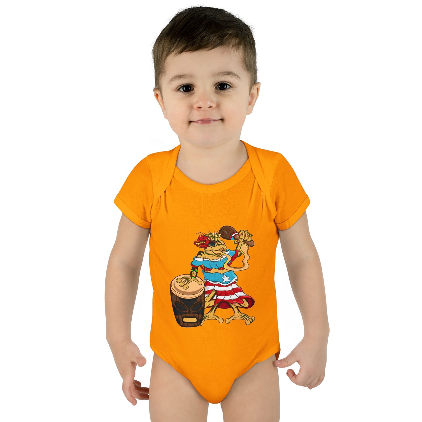 Infant Bodysuit - Puerto Rican Isabela Coqui
