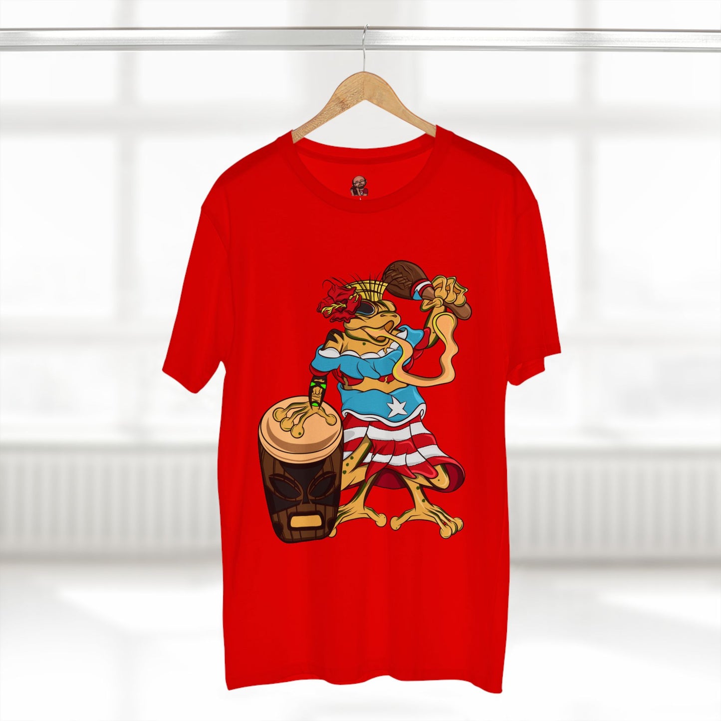 Mens Staple Tee Shirt - Puerto Rican Isabela Coqui