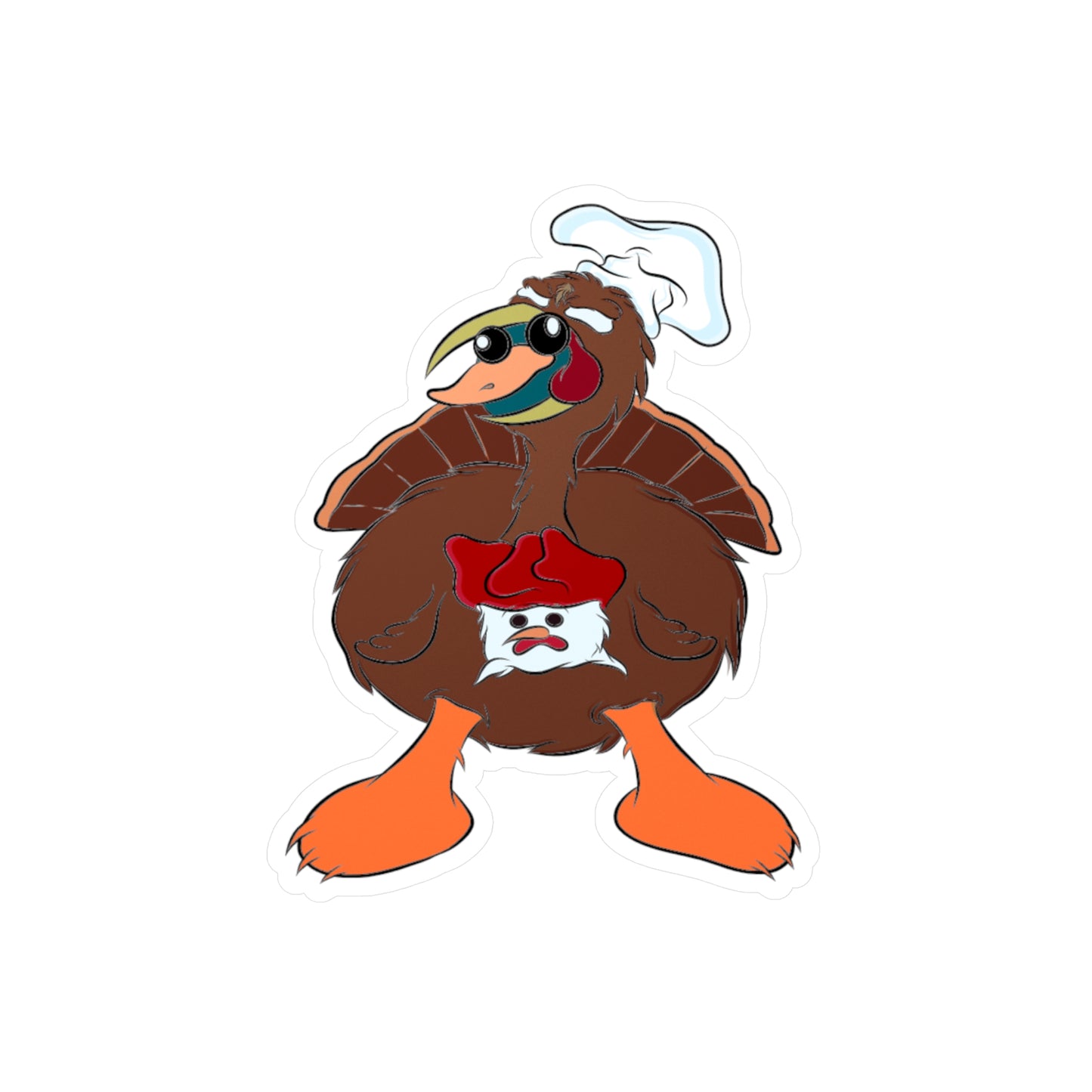 Vinyl Decals Stickers - Ted The TurDucKen