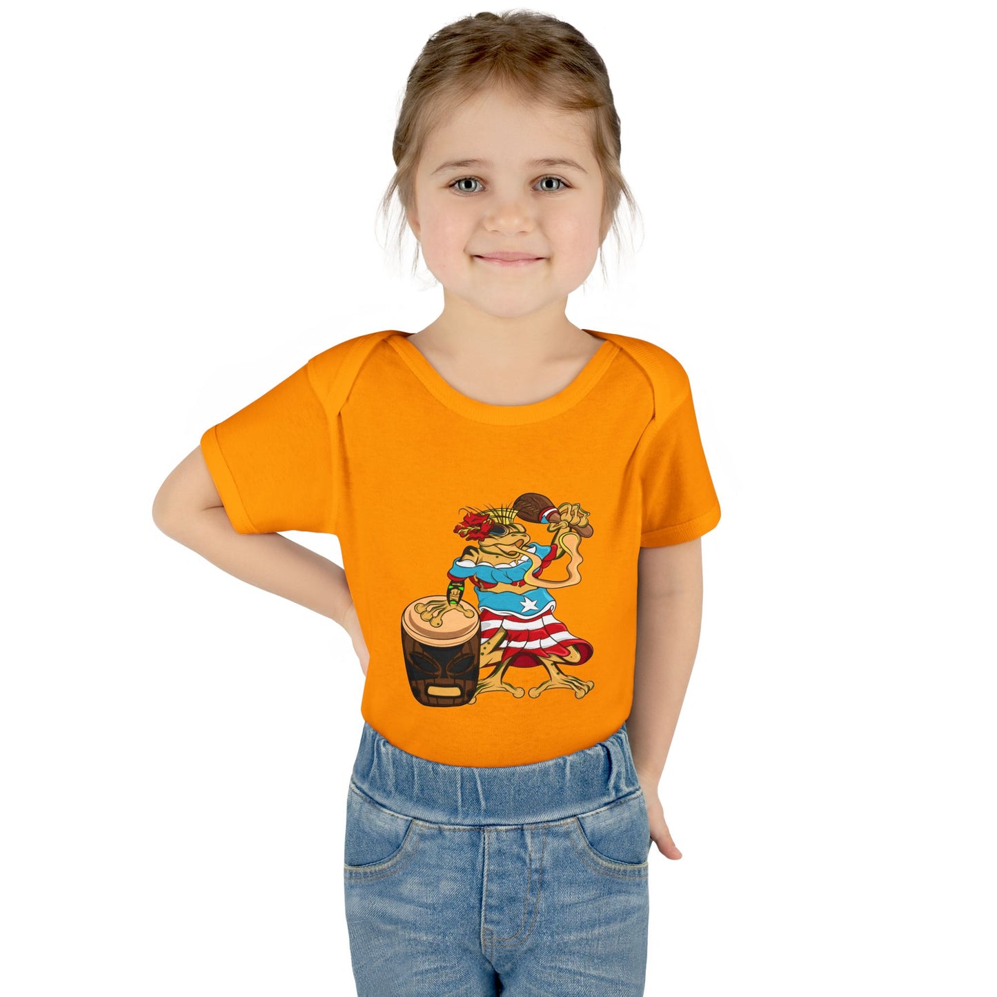 Infant Bodysuit - Puerto Rican Isabela Coqui