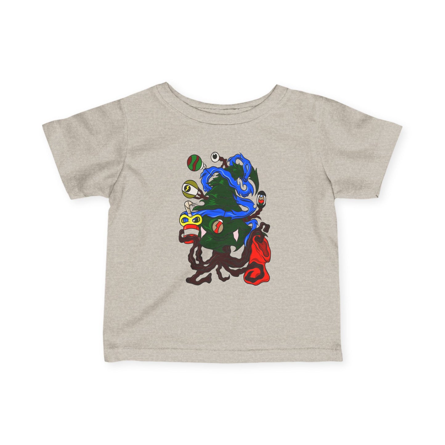 Infant Jersey Tee - Christmas Tree Boss