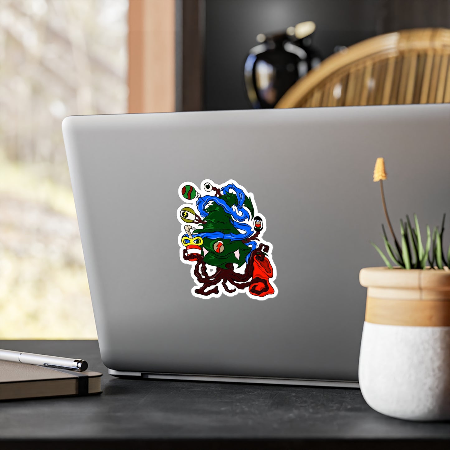 Vinyl Decals - Christmas Tree Treant Decals