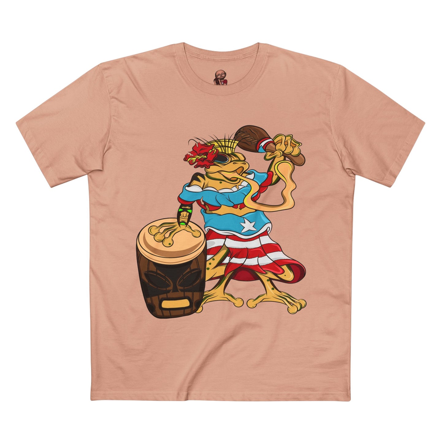 Mens Staple Tee Shirt - Puerto Rican Isabela Coqui