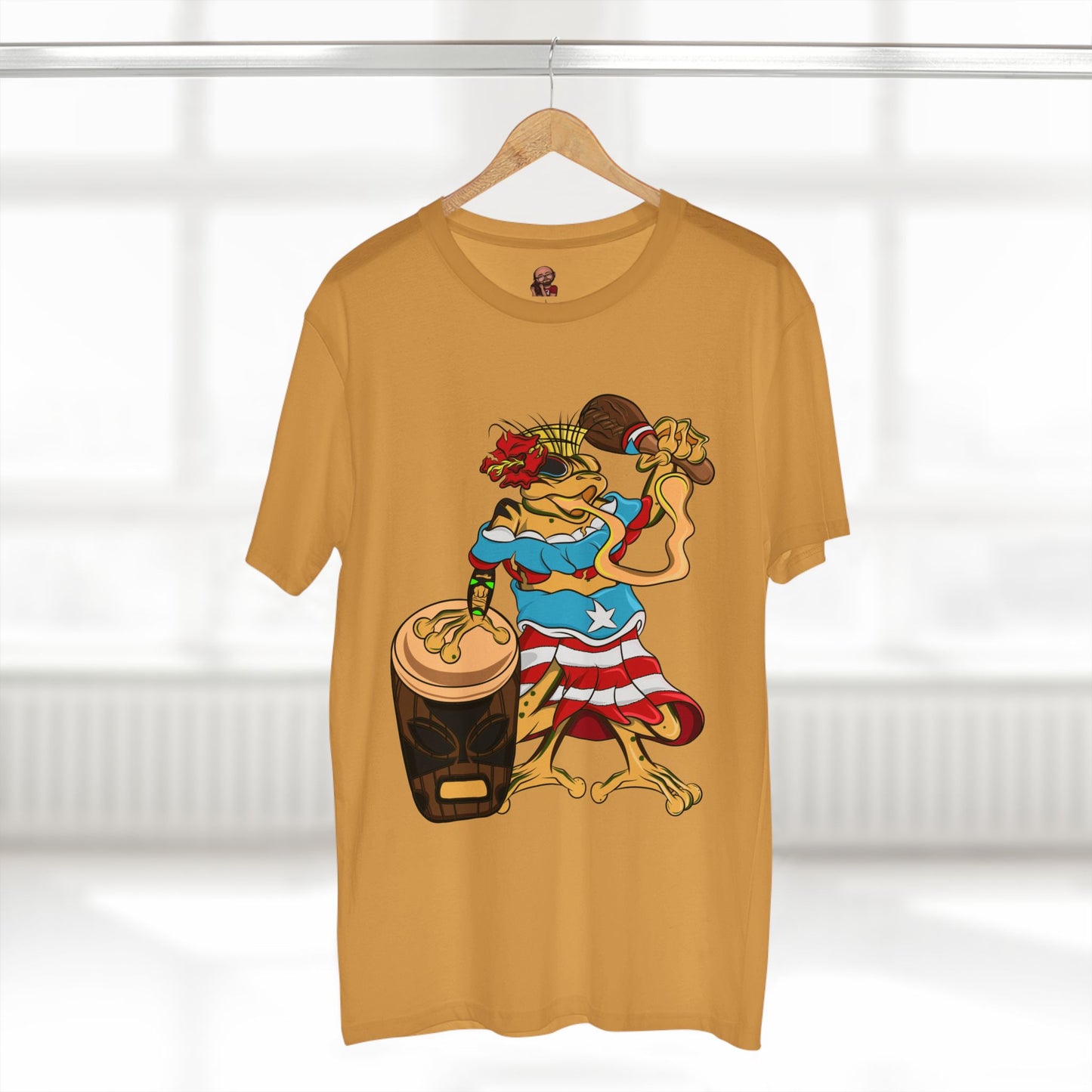 Mens Staple Tee Shirt - Puerto Rican Isabela Coqui