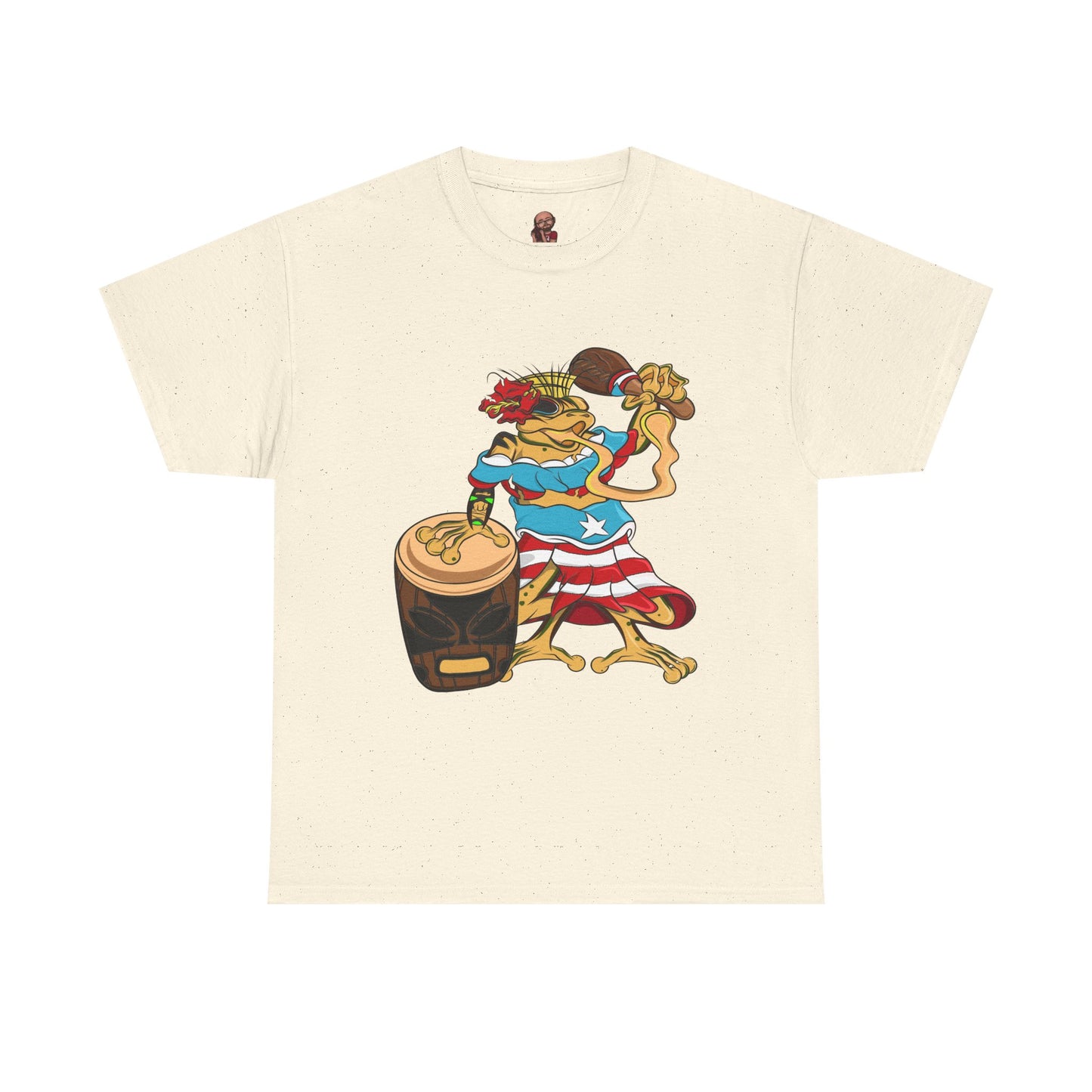 Unisex Heavy Cotton Tee - Puerto Rican Isabela Coqui