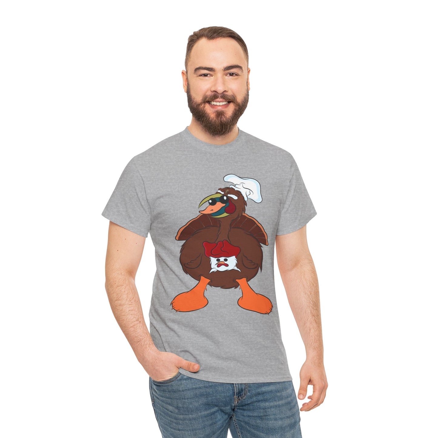 Unisex Heavy Cotton Tee Shirt - Ted The TurDucKen