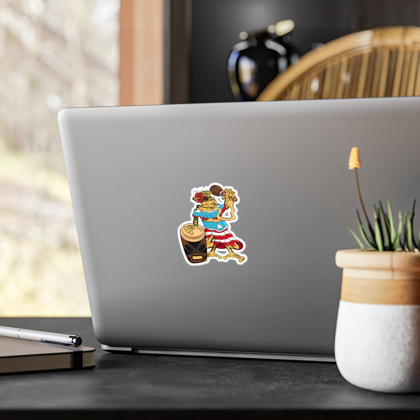 Vinyl Decal- Puerto Rican Isabela Coqui