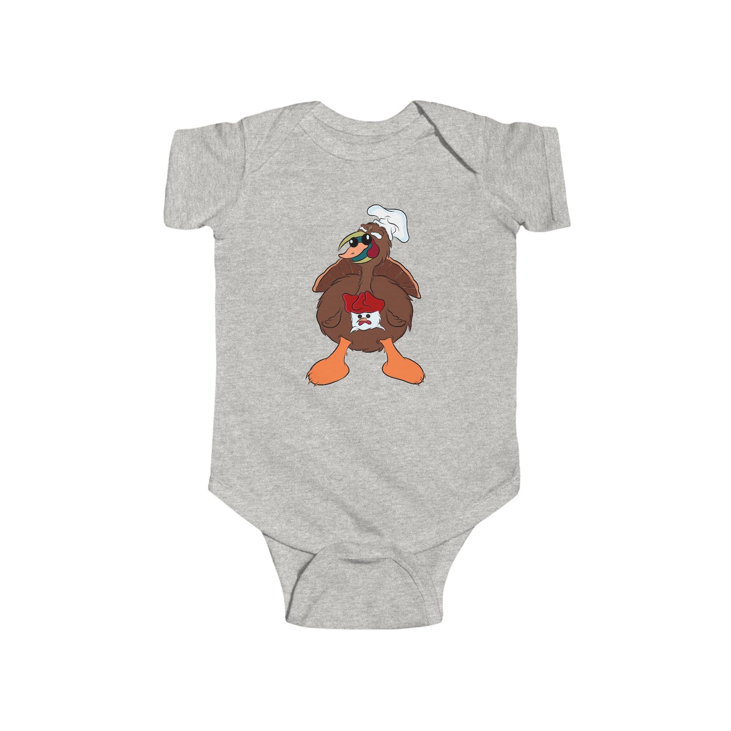 Infant Bodysuit - Ted the TurDucKen Design