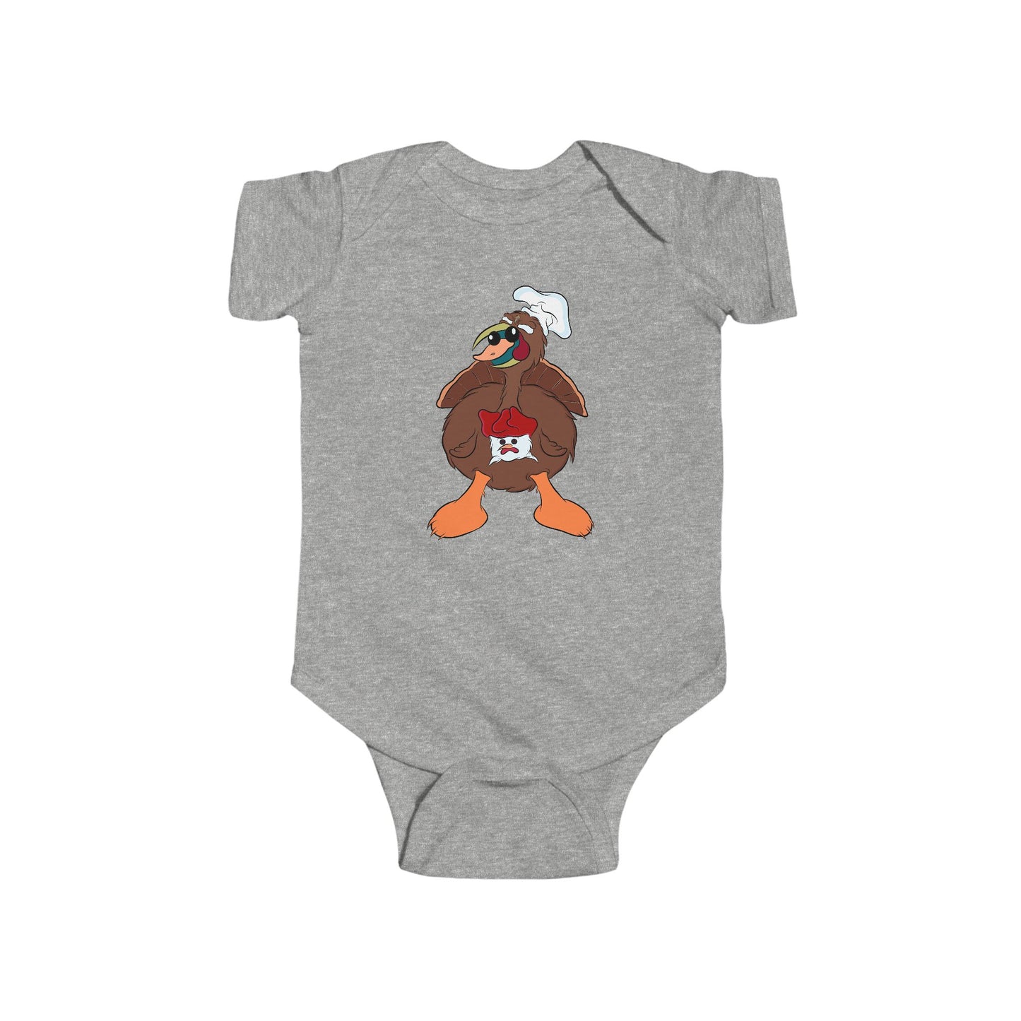 Infant Bodysuit - Ted the TurDucKen Design