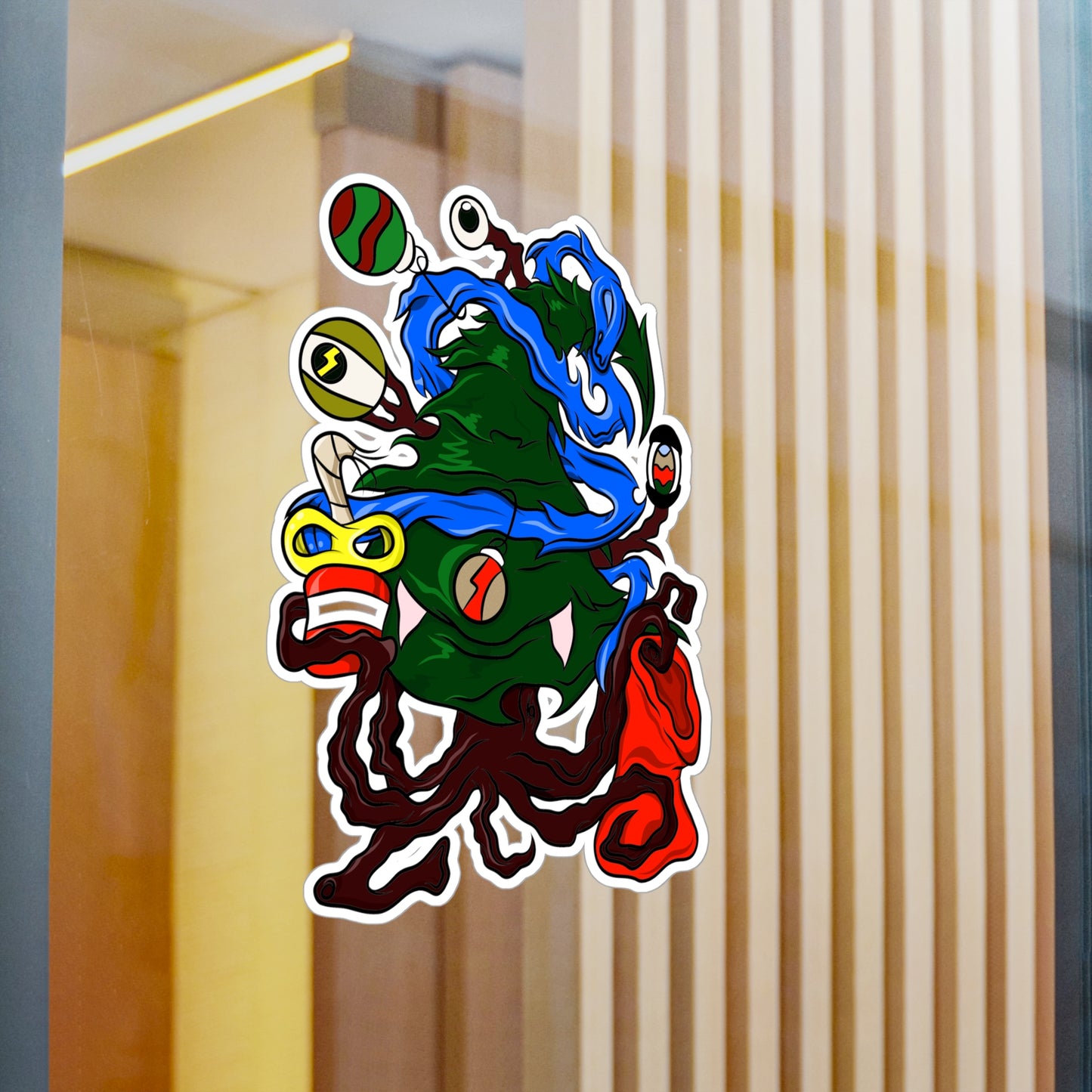 Vinyl Decals - Christmas Tree Treant Decals