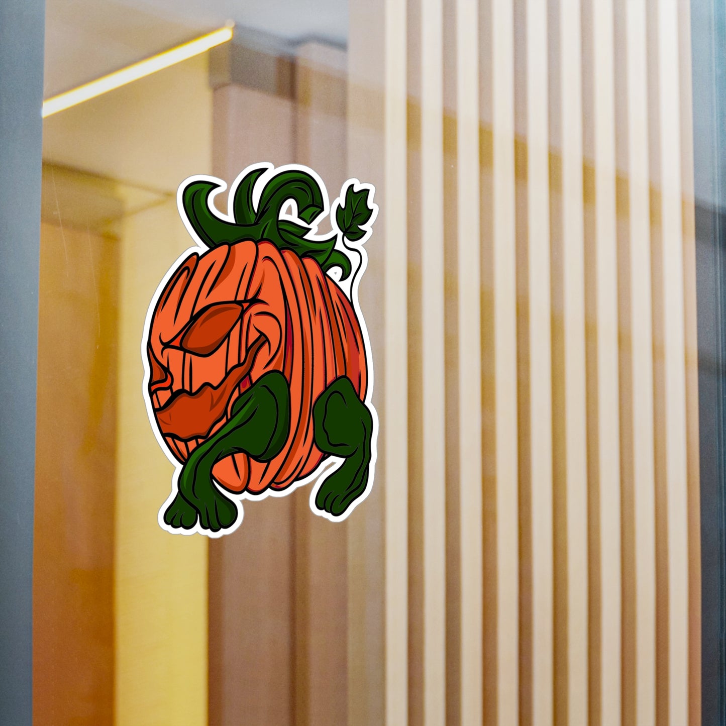 Halloween Pumpkin Hog Kiss-Cut Vinyl Decals