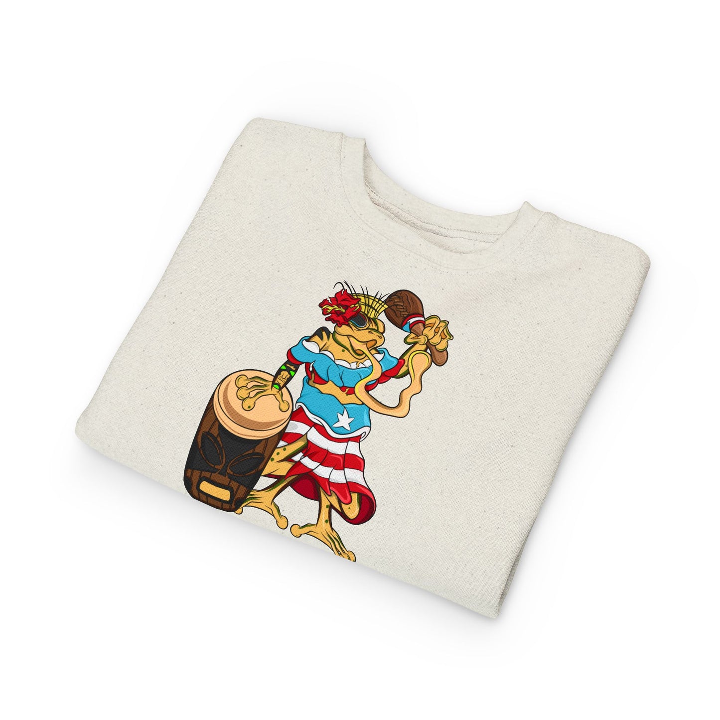 Toddler Sweatshirt - Puerto Rican Isabela Coqui Design