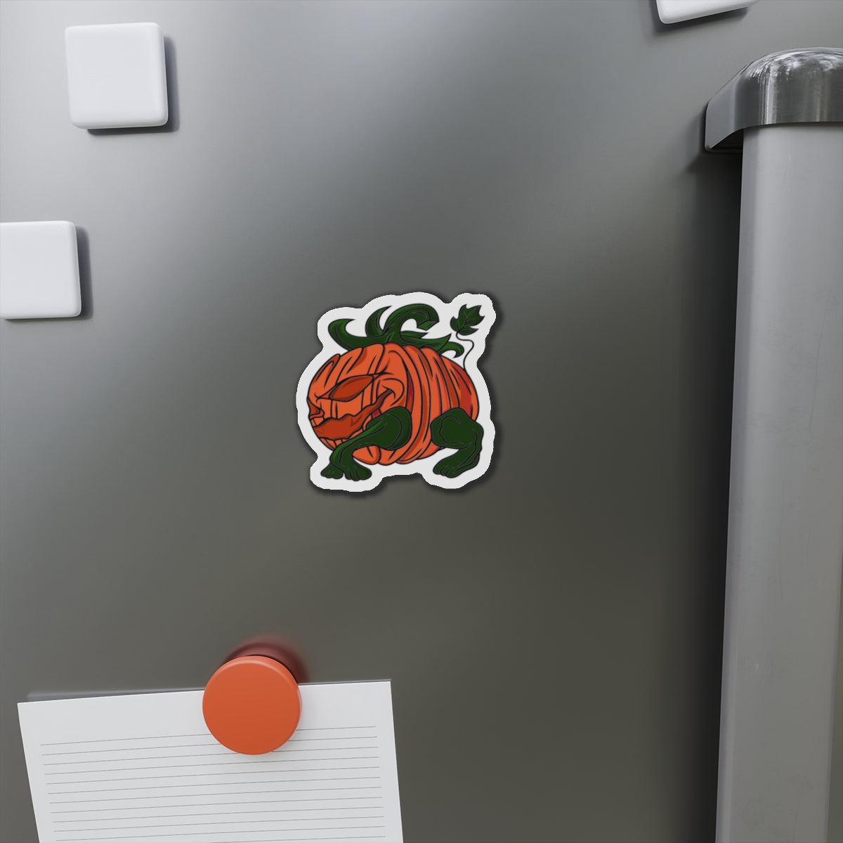 Die-Cut Magnets - Halloween Pumpkin Hog