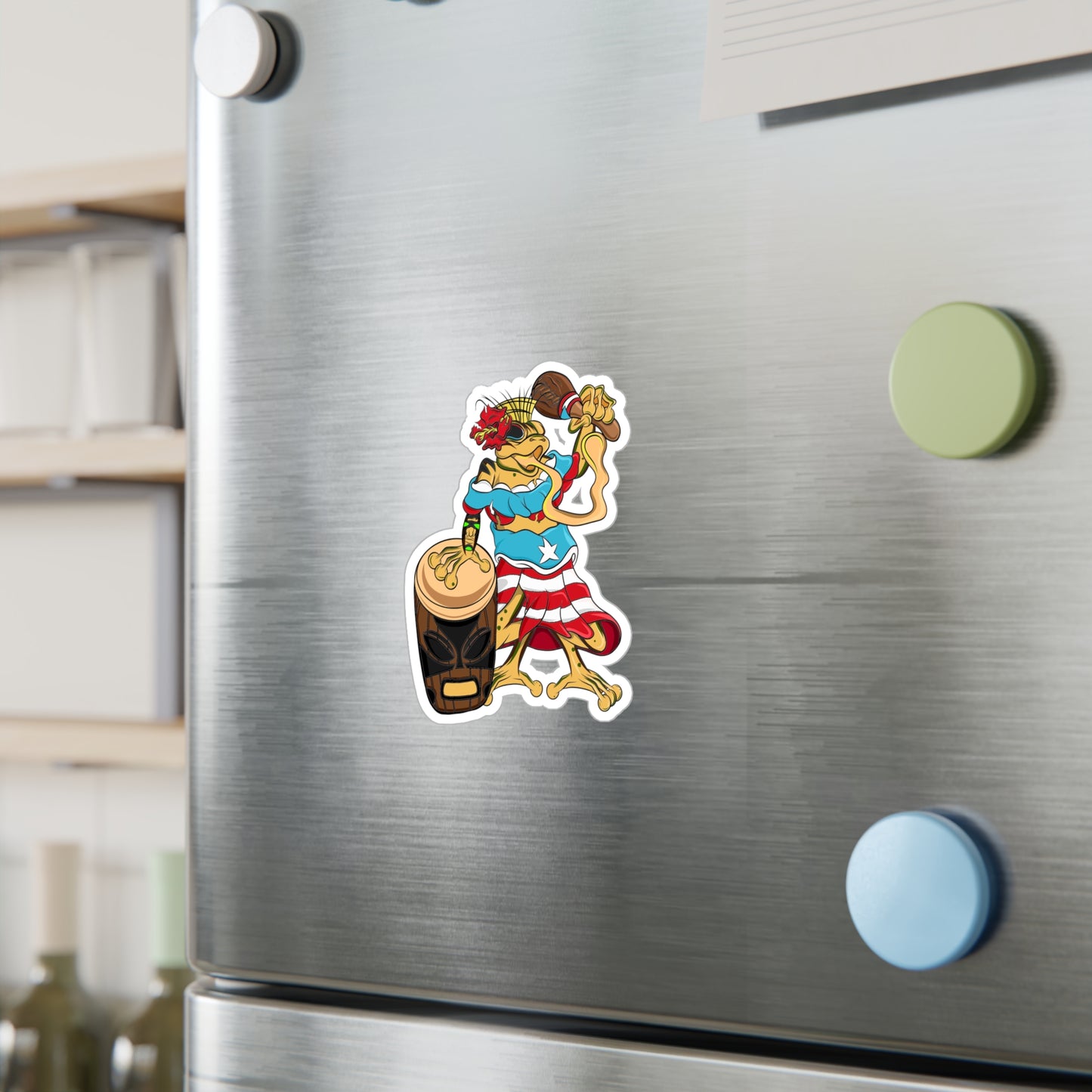 Vinyl Decal- Puerto Rican Isabela Coqui