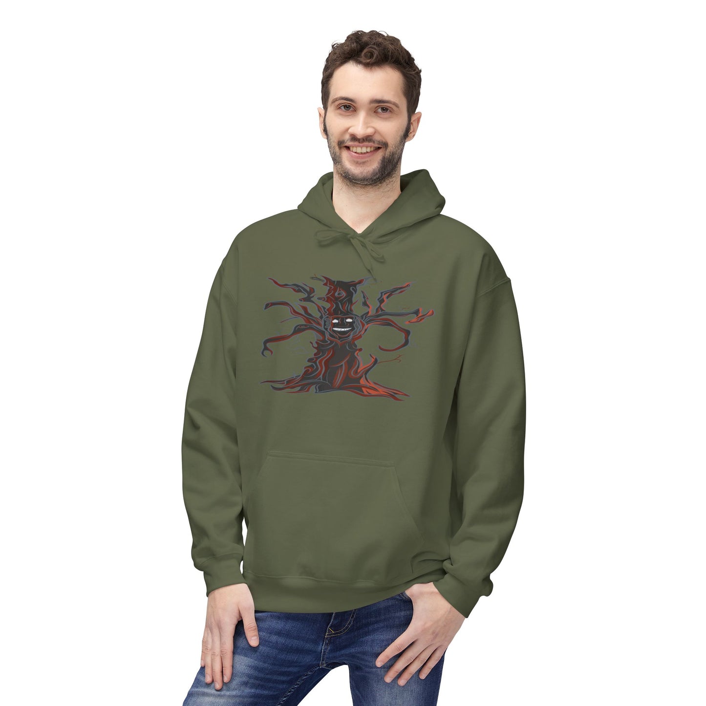 Unisex Soft style Fleece Hoodie - My Friend Isaiah the Treant (Small - X-Large)