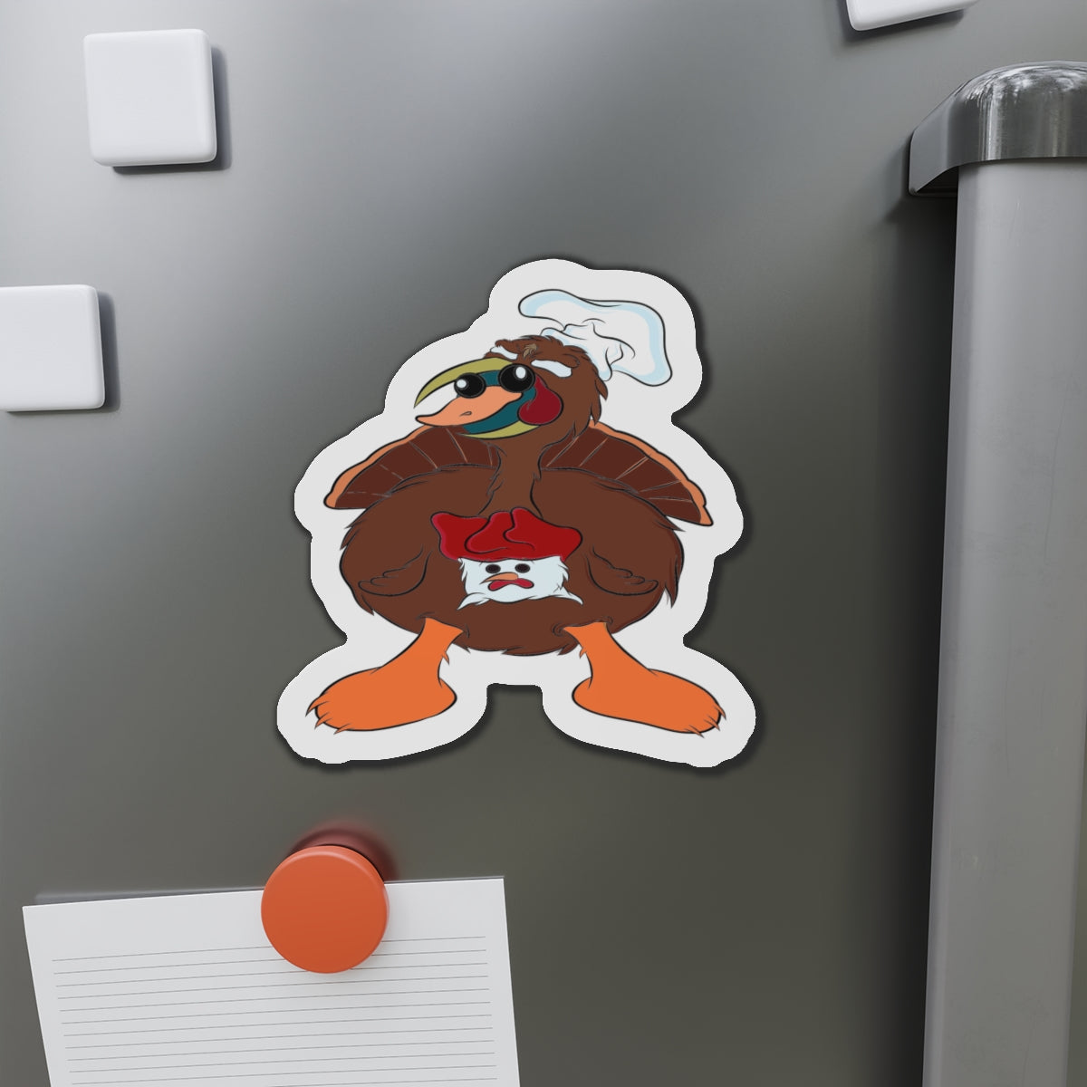 Die-Cut Magnets Ted The TurDucKen