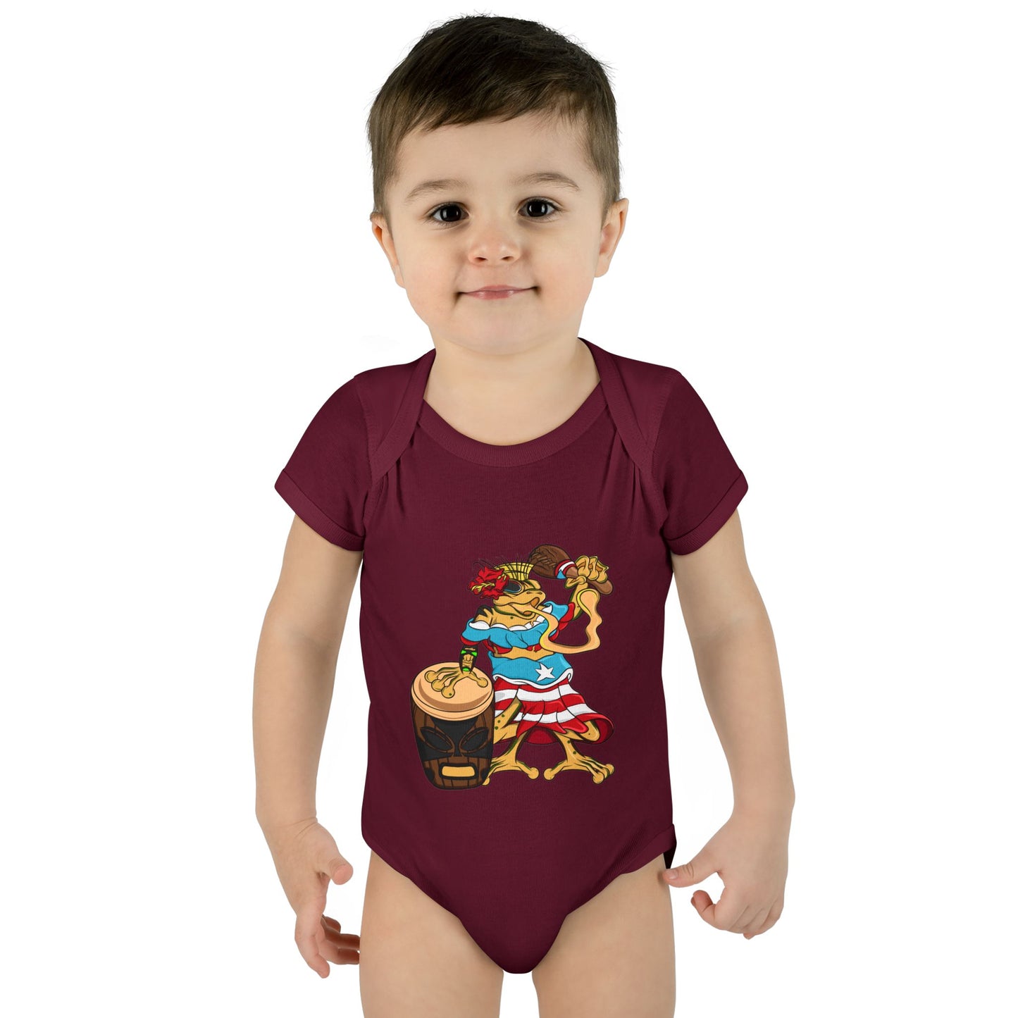Infant Bodysuit - Puerto Rican Isabela Coqui