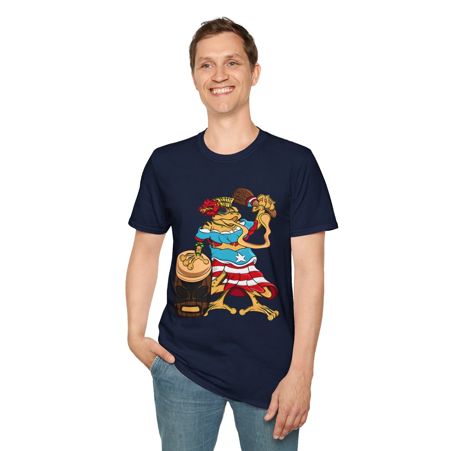 Unisex Graphic Tee Shirt - Puerto Rican Isabela Coqui