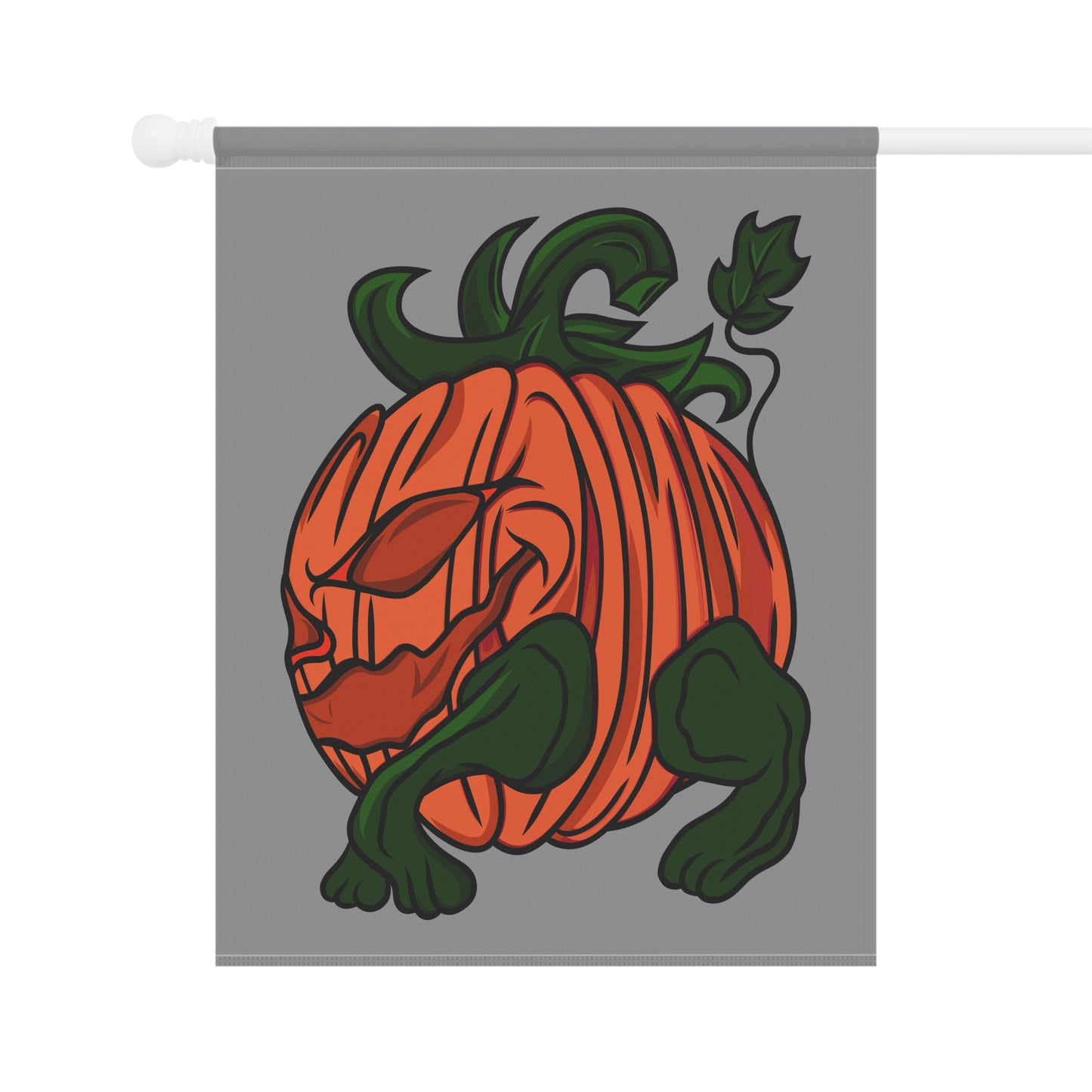 Garden Banner - Halloween Pumpkin Hog