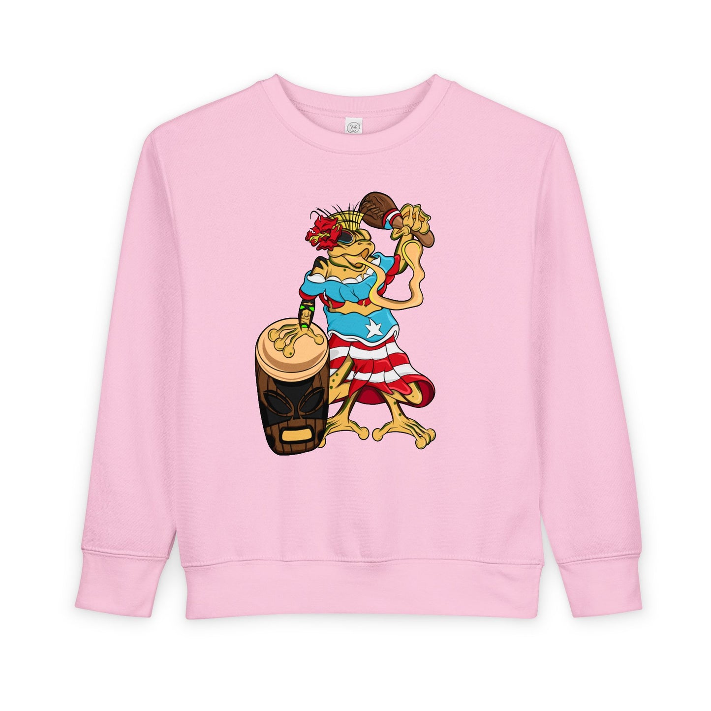 Toddler Sweatshirt - Puerto Rican Isabela Coqui Design