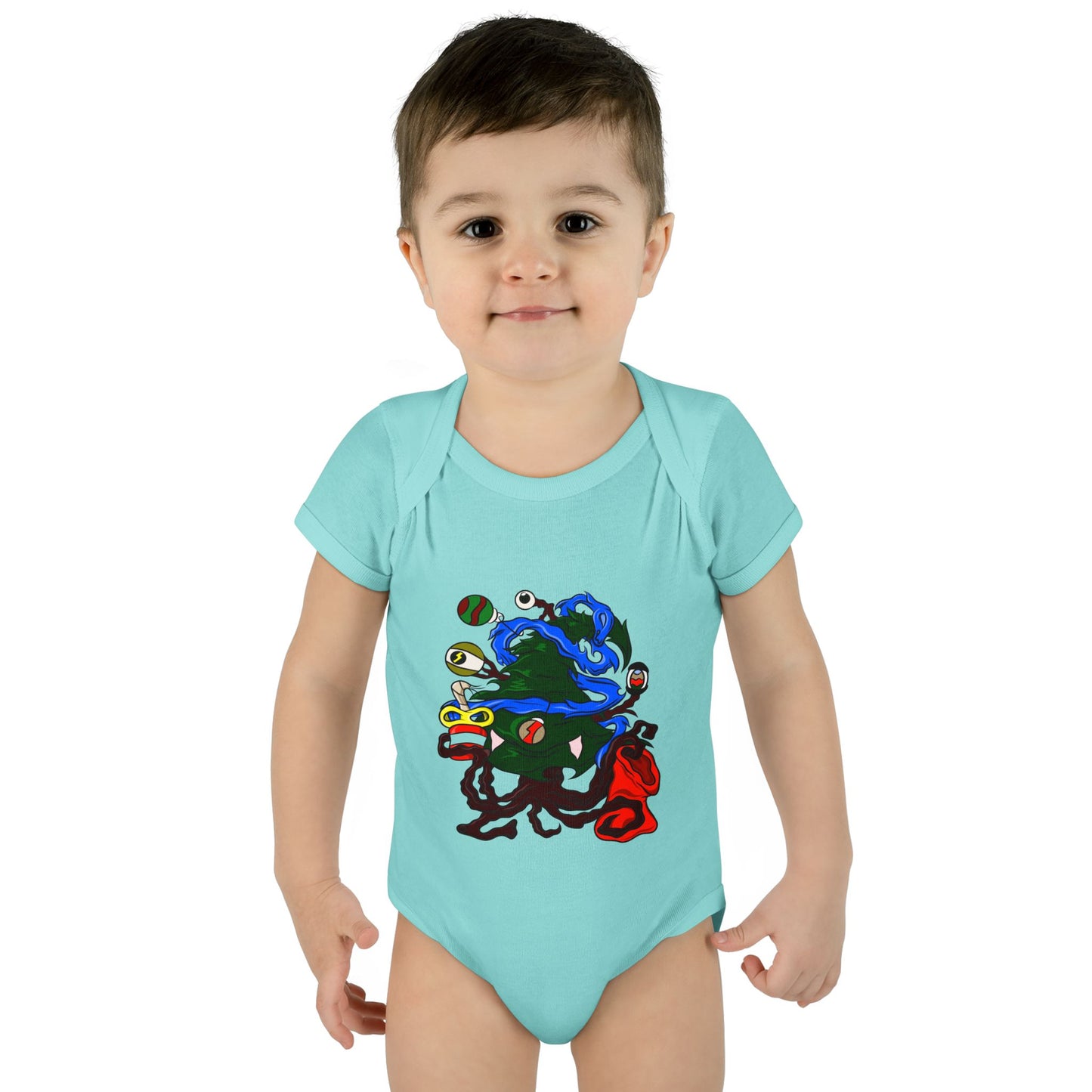 Infant Bodysuit - Christmas Tree Boss