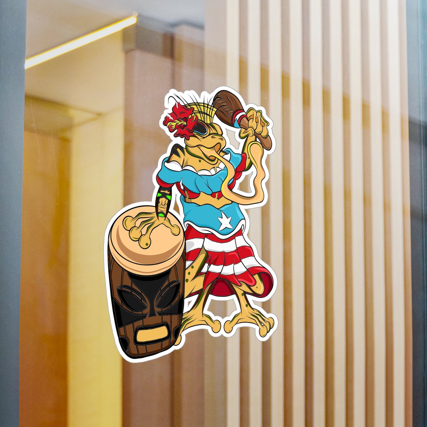 Vinyl Decal- Puerto Rican Isabela Coqui