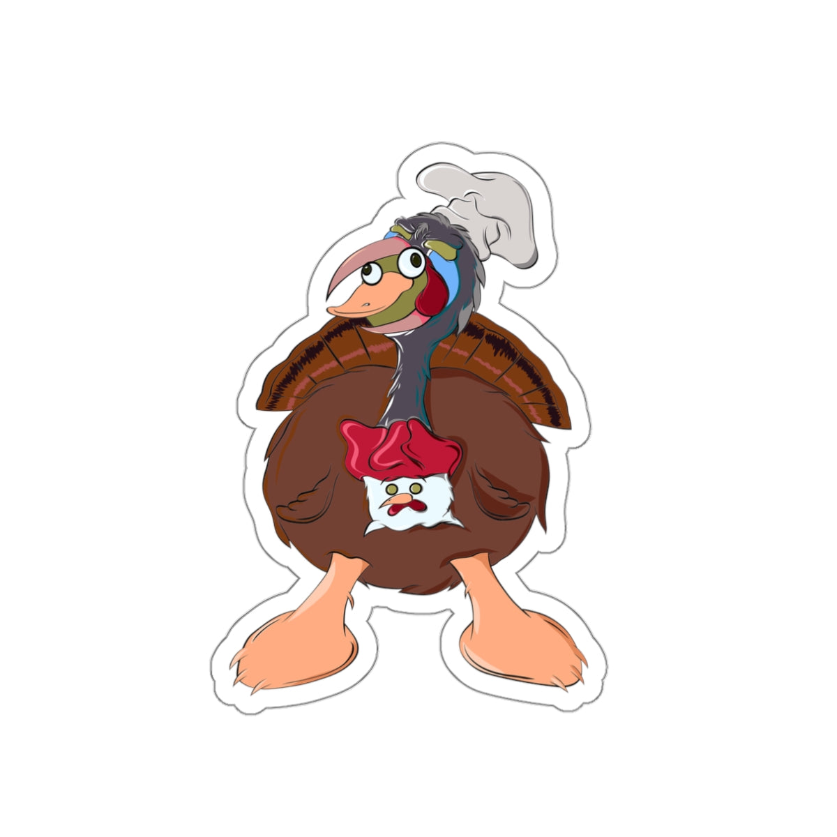 TurDucken Monster Die-Cut Stickers