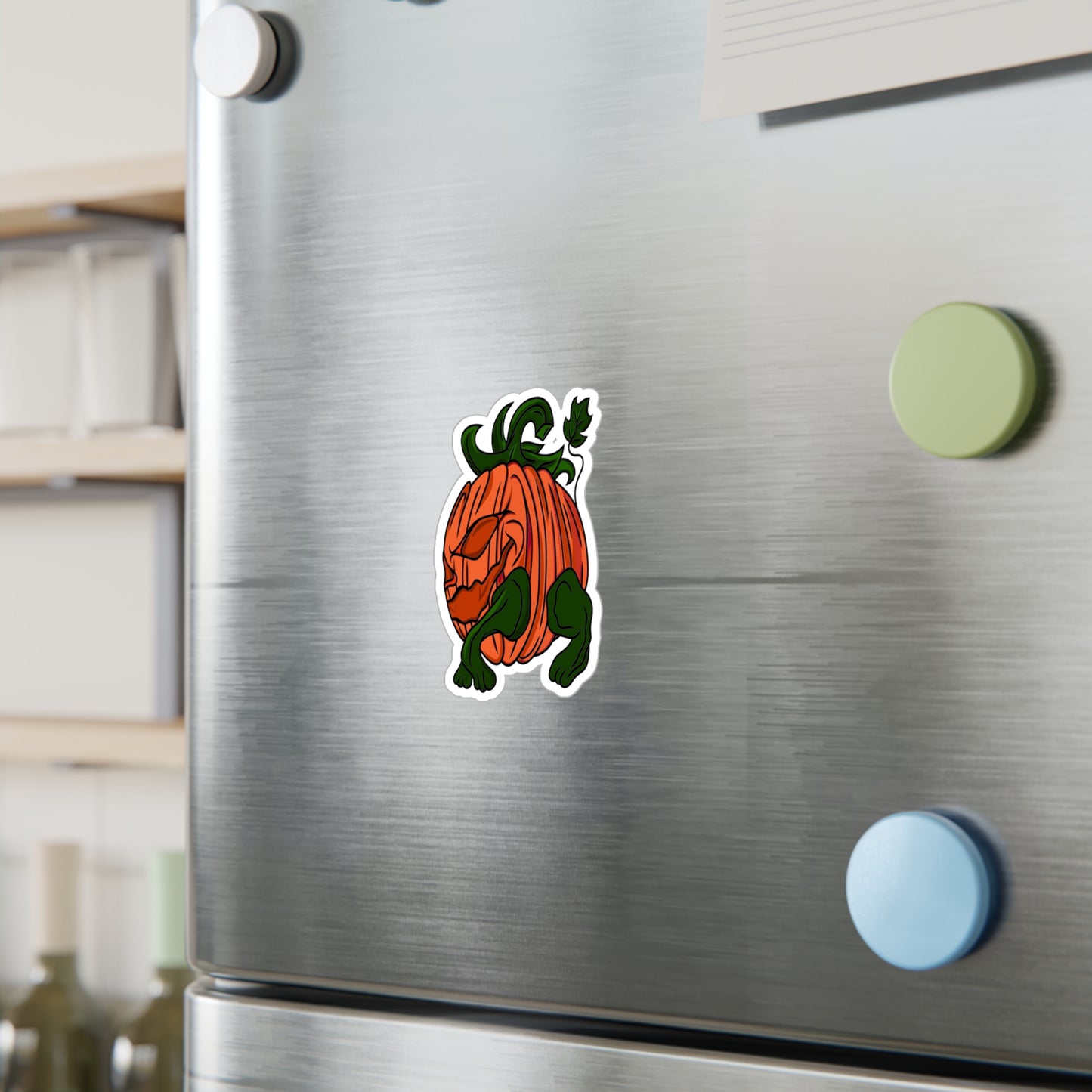 Halloween Pumpkin Hog Kiss-Cut Vinyl Decals