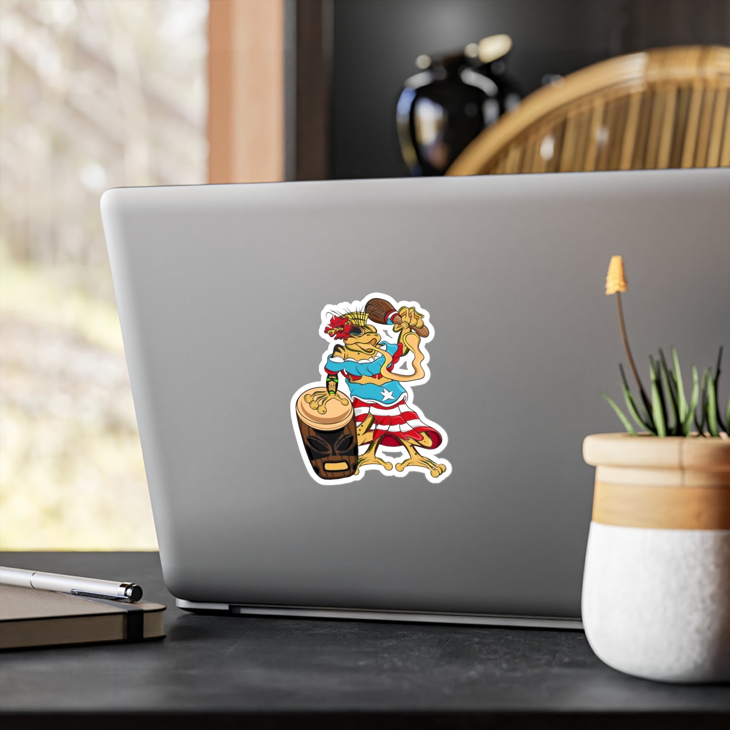 Vinyl Decal- Puerto Rican Isabela Coqui