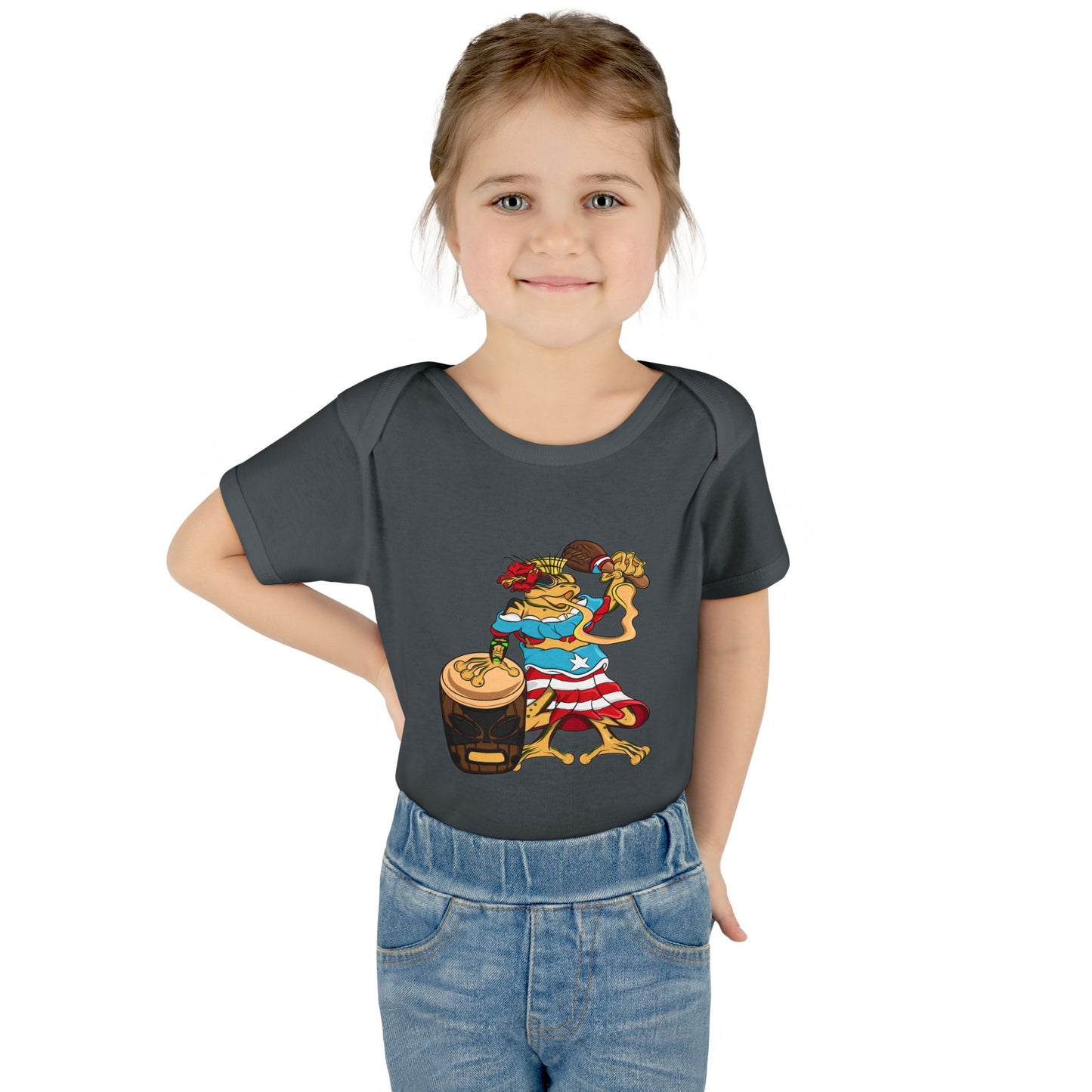 Infant Bodysuit - Puerto Rican Isabela Coqui