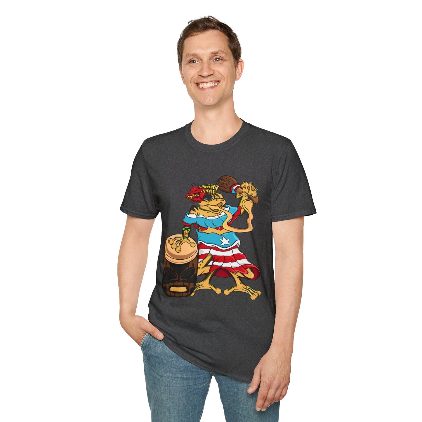 Unisex Graphic Tee Shirt - Puerto Rican Isabela Coqui