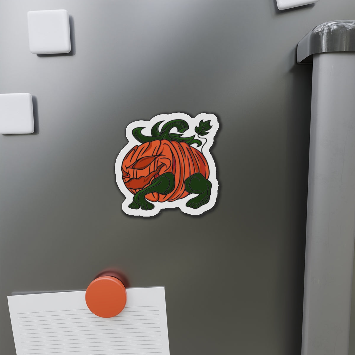 Die-Cut Magnets - Halloween Pumpkin Hog