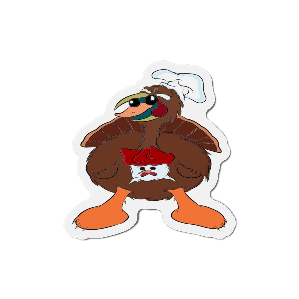 Die-Cut Magnets Ted The TurDucKen