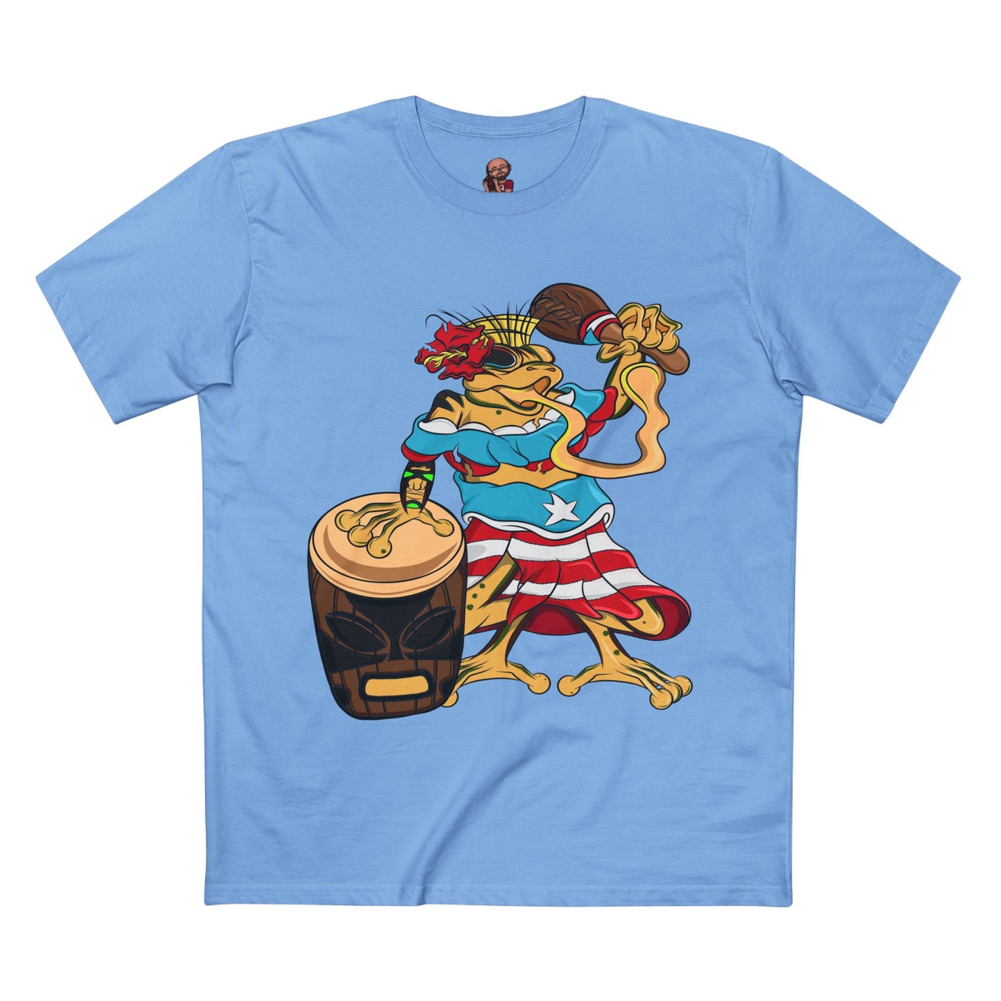 Mens Staple Tee Shirt - Puerto Rican Isabela Coqui