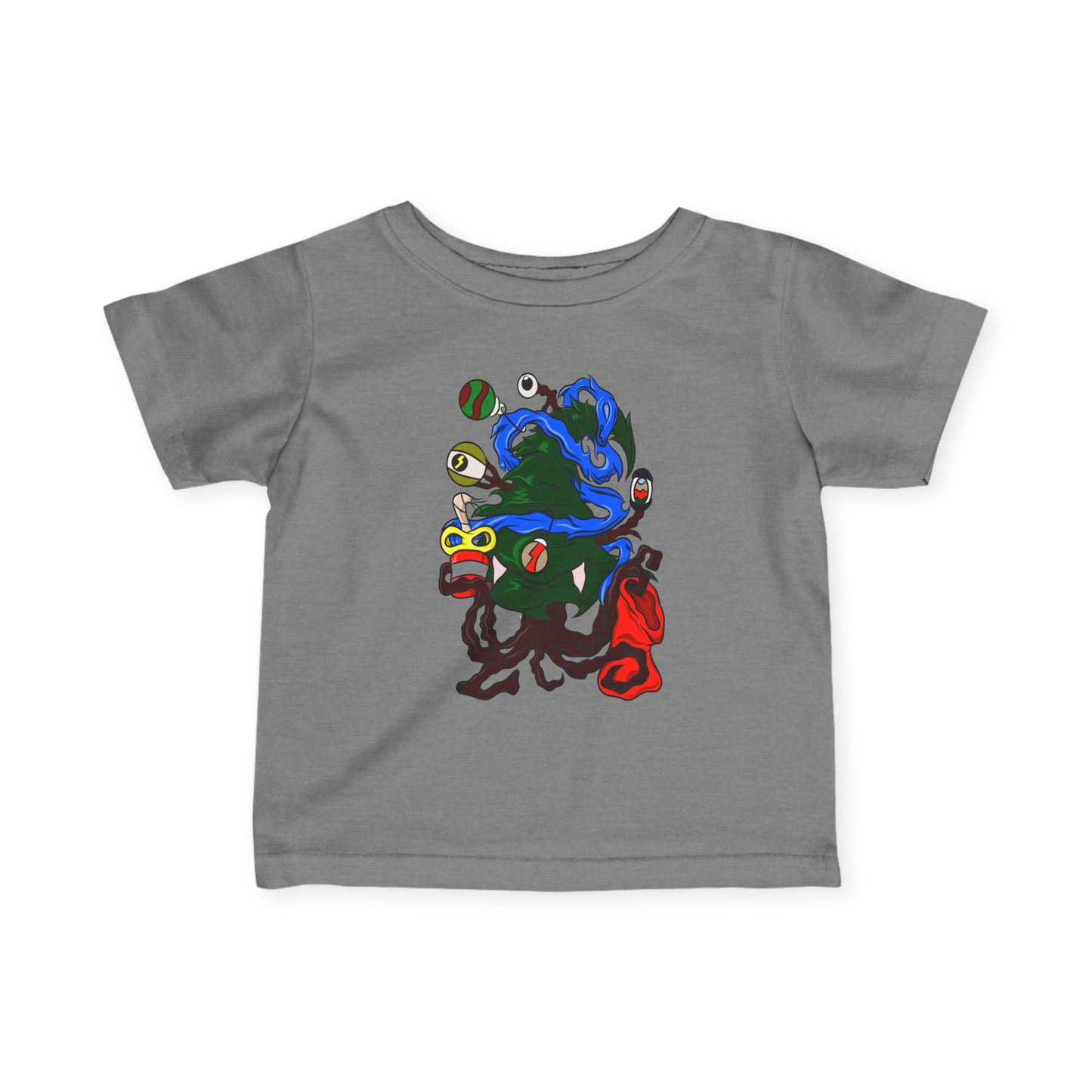 Infant Jersey Tee - Christmas Tree Boss