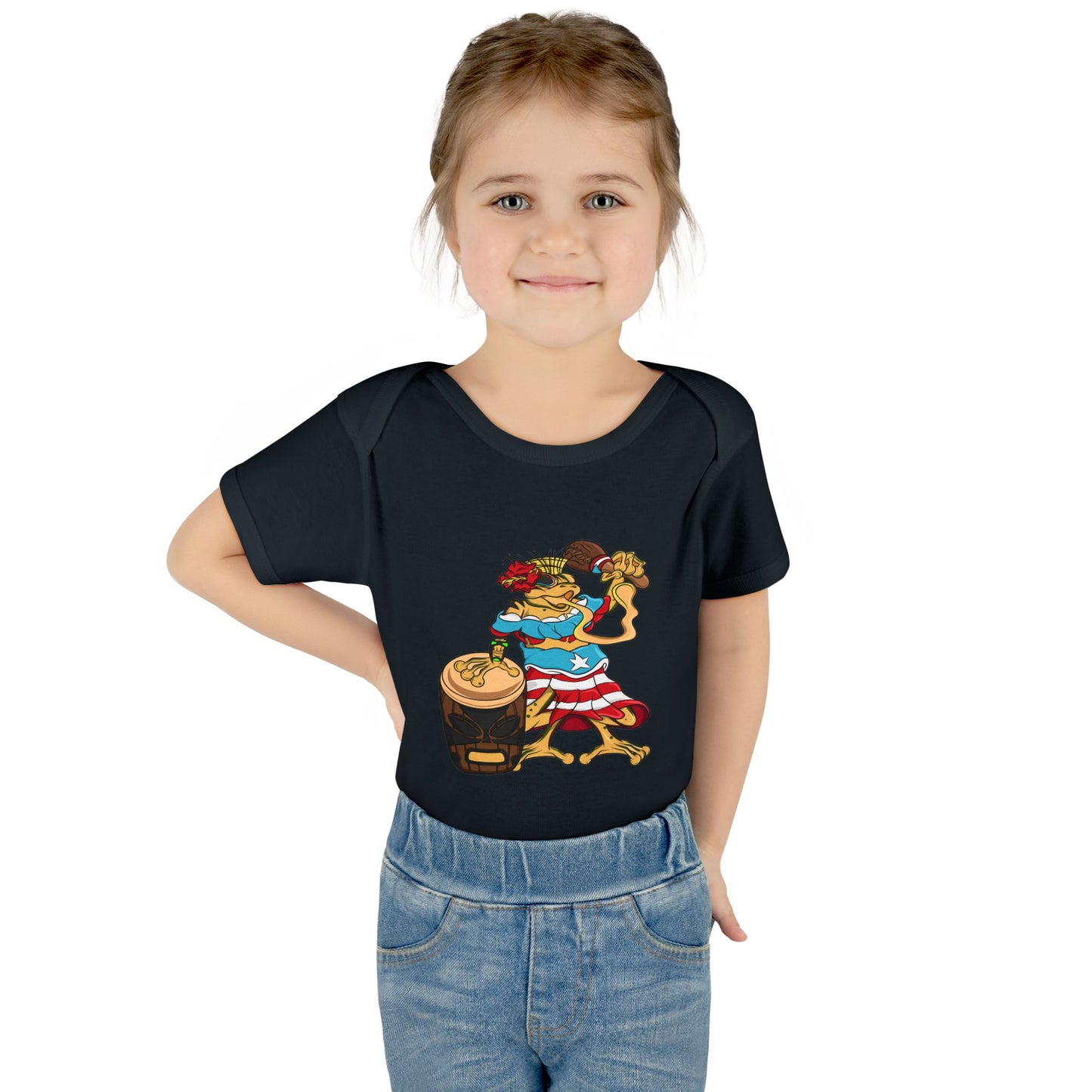 Infant Bodysuit - Puerto Rican Isabela Coqui