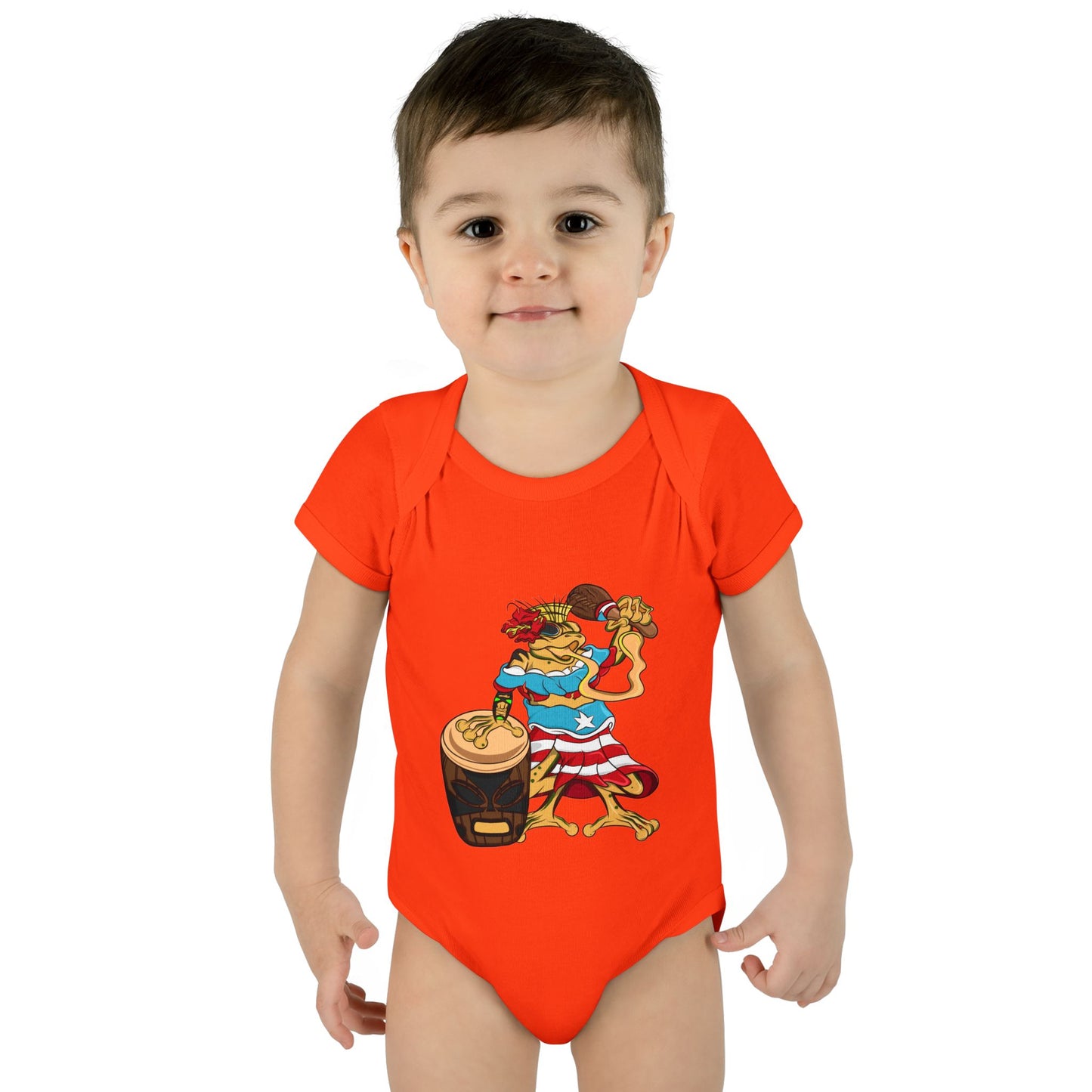 Infant Bodysuit - Puerto Rican Isabela Coqui