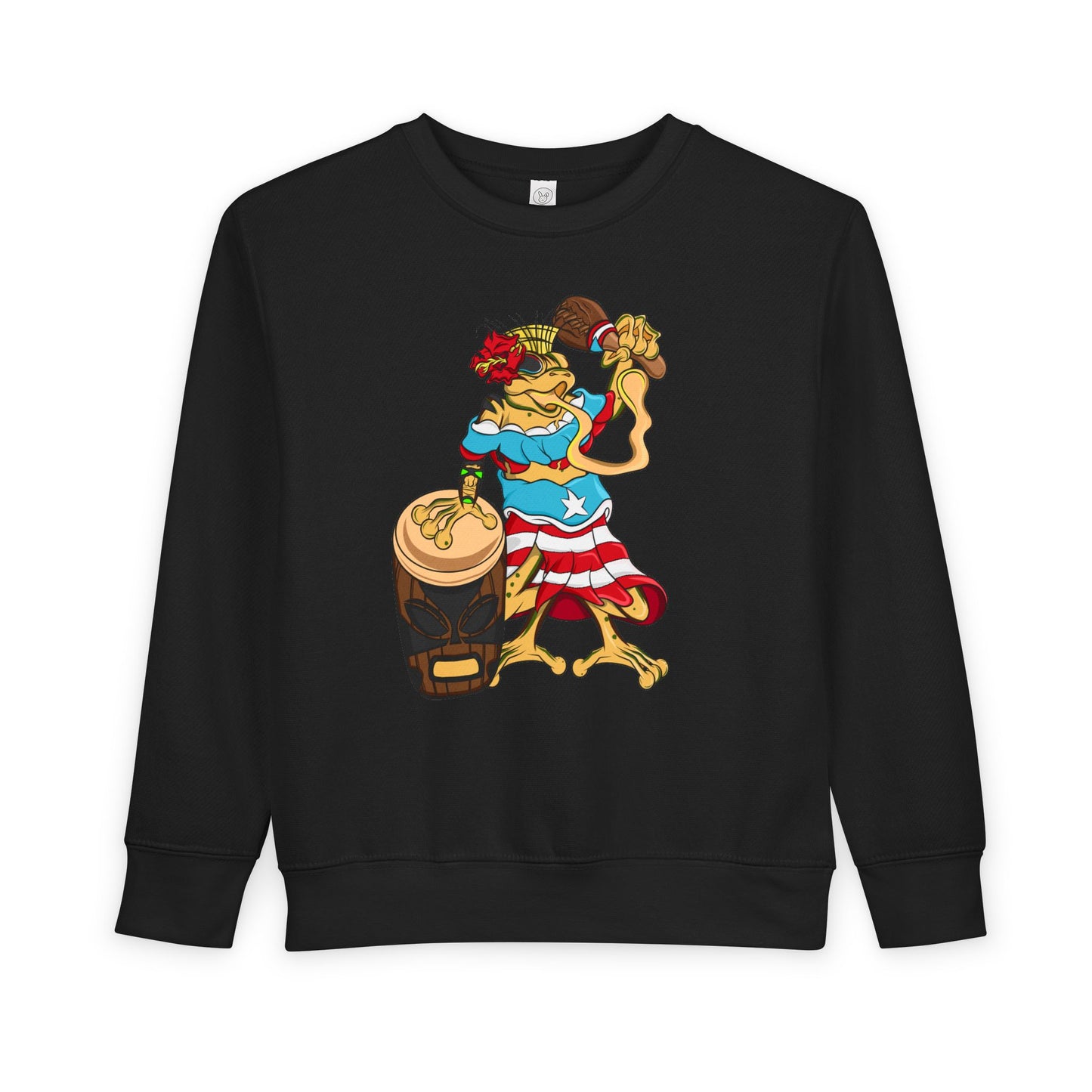 Toddler Sweatshirt - Puerto Rican Isabela Coqui Design