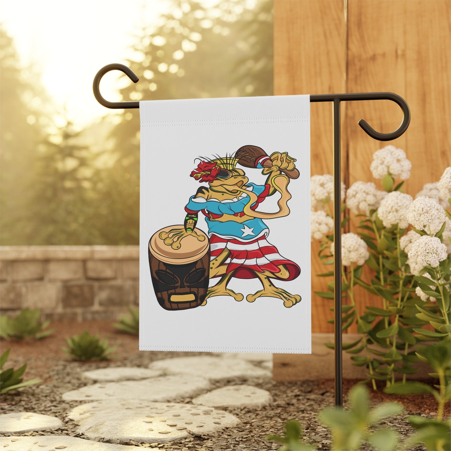 Garden Banner - Puerto Rican Isabela Coqui
