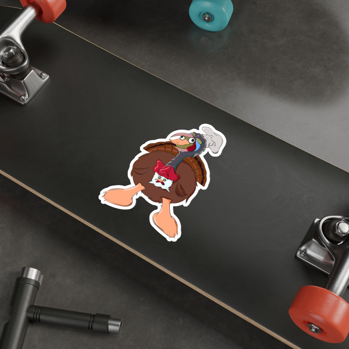 TurDucken Monster Die-Cut Stickers