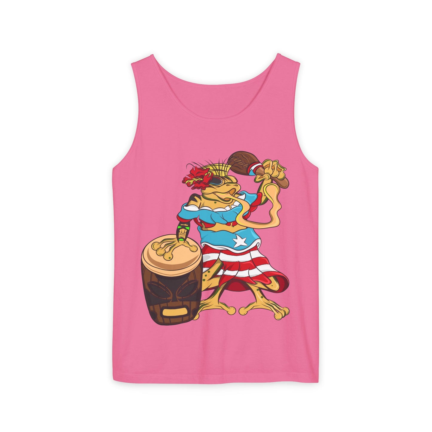 Tank Top - Puerto Rican Isabela Coqui Print