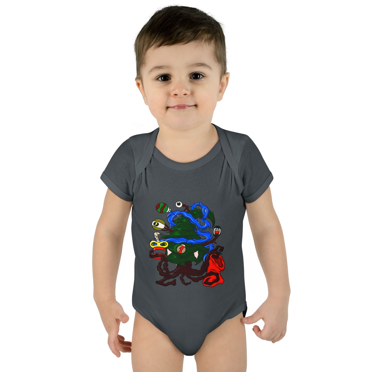 Infant Bodysuit - Christmas Tree Boss