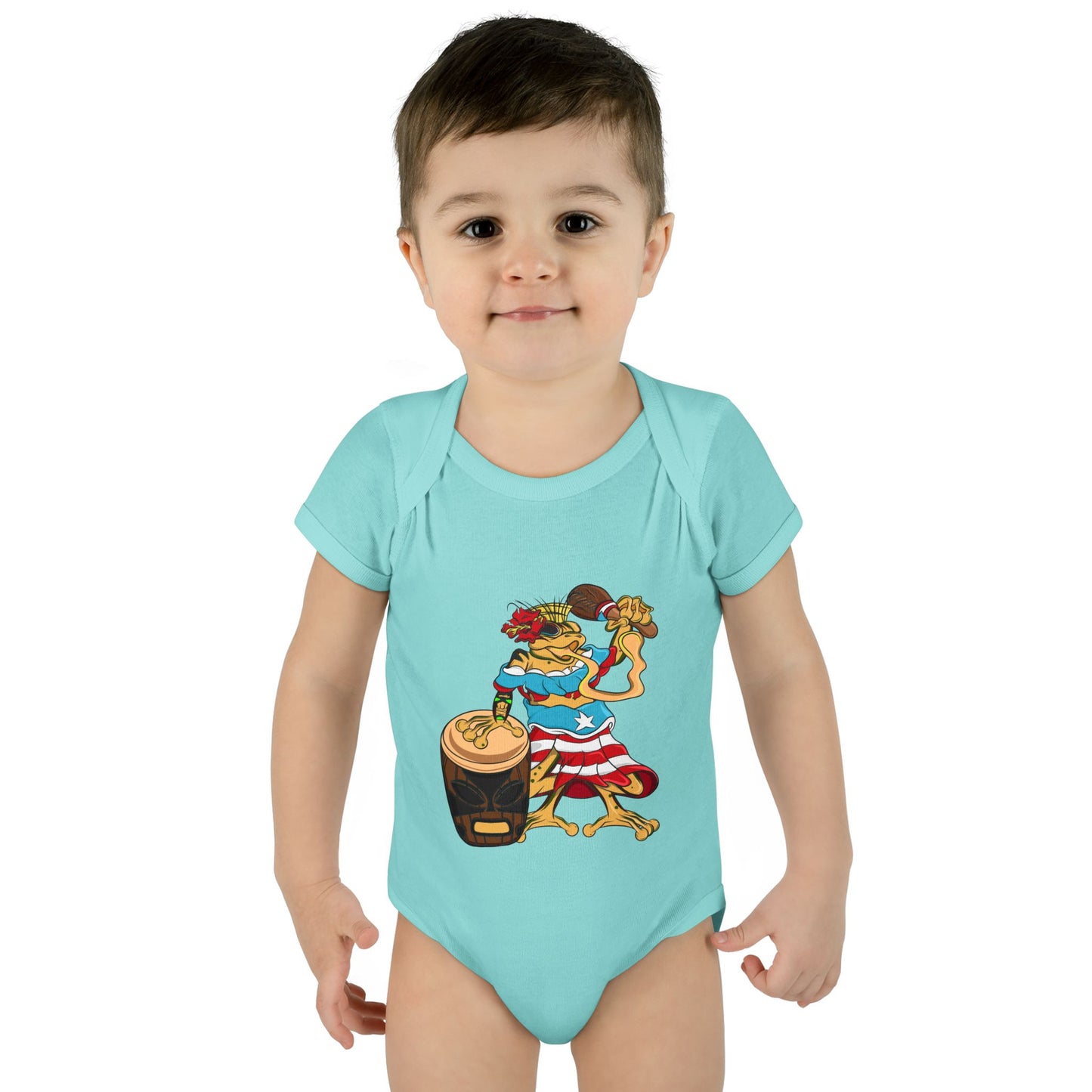 Infant Bodysuit - Puerto Rican Isabela Coqui