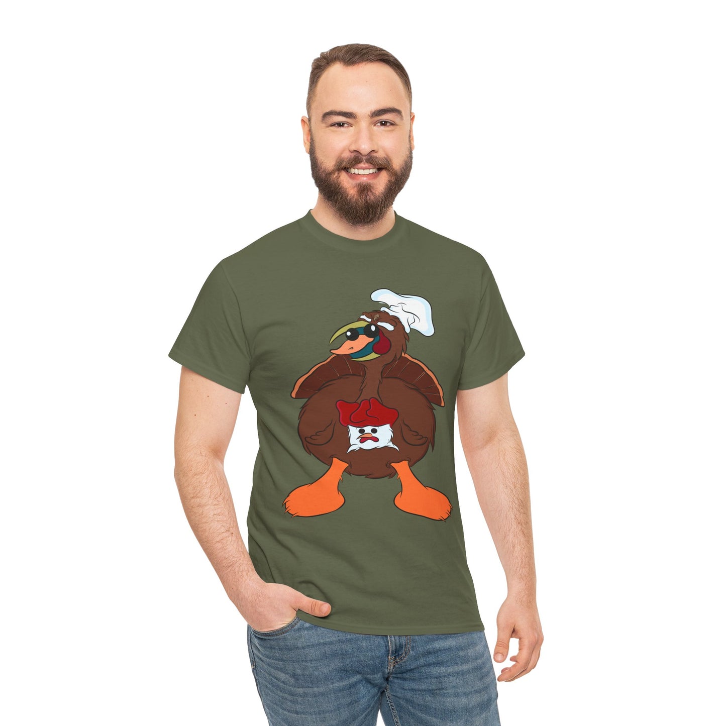 Unisex Heavy Cotton Tee Shirt - Ted The TurDucKen